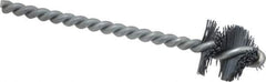Osborn - 1.015" Diam Helical Nylon Tube Brush - 1" Brush Length, 5" OAL, 1/4" Diam Shank - Exact Tool & Supply
