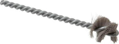 Osborn - 1.015" Diam Helical Nylon Tube Brush - 1" Brush Length, 5" OAL, 1/4" Diam Shank - Exact Tool & Supply