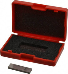 SPI - 0.1002" Rectangular Steel Gage Block - Accuracy Grade 0, Includes NIST Traceability Certification - Exact Tool & Supply