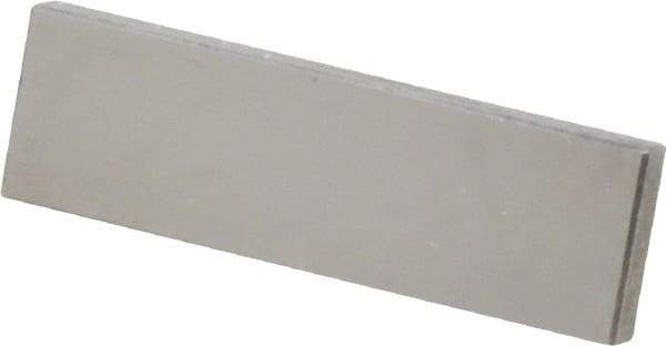 SPI - 0.101" Rectangular Steel Gage Block - Accuracy Grade 0, Includes NIST Traceability Certification - Exact Tool & Supply