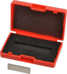 SPI - 0.104" Rectangular Steel Gage Block - Accuracy Grade 0, Includes NIST Traceability Certification - Exact Tool & Supply