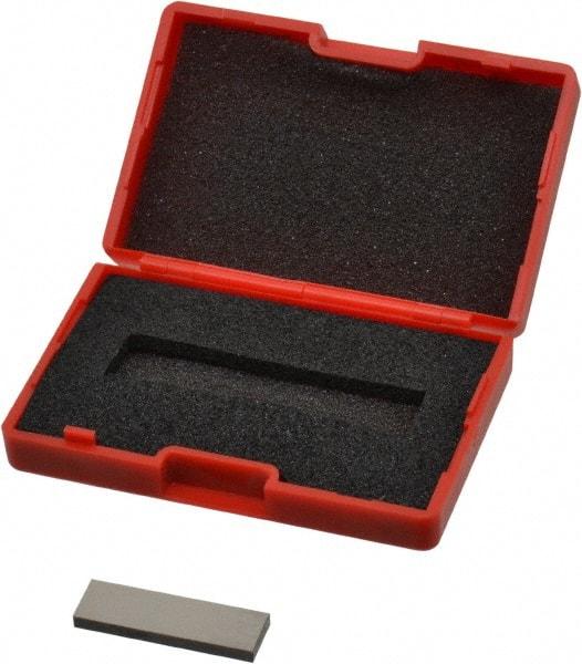 SPI - 0.107" Rectangular Steel Gage Block - Accuracy Grade 0, Includes NIST Traceability Certification - Exact Tool & Supply