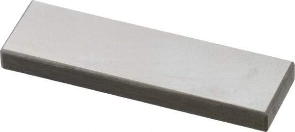 SPI - 0.109" Rectangular Steel Gage Block - Accuracy Grade 0, Includes NIST Traceability Certification - Exact Tool & Supply