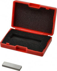 SPI - 0.141" Rectangular Steel Gage Block - Accuracy Grade 0, Includes NIST Traceability Certification - Exact Tool & Supply