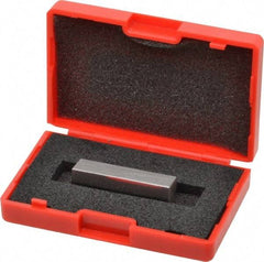 SPI - 0.35" Rectangular Steel Gage Block - Accuracy Grade 0, Includes NIST Traceability Certification - Exact Tool & Supply