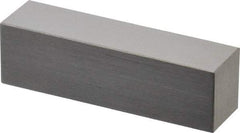 SPI - 0.4" Rectangular Steel Gage Block - Accuracy Grade 0, Includes NIST Traceability Certification - Exact Tool & Supply