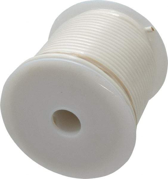 Southwire - 12 Gauge Automotive Primary Wire - 100' Long, White - Exact Tool & Supply