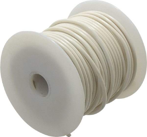 Southwire - 14 Gauge Automotive Primary Wire - 100' Long, White - Exact Tool & Supply