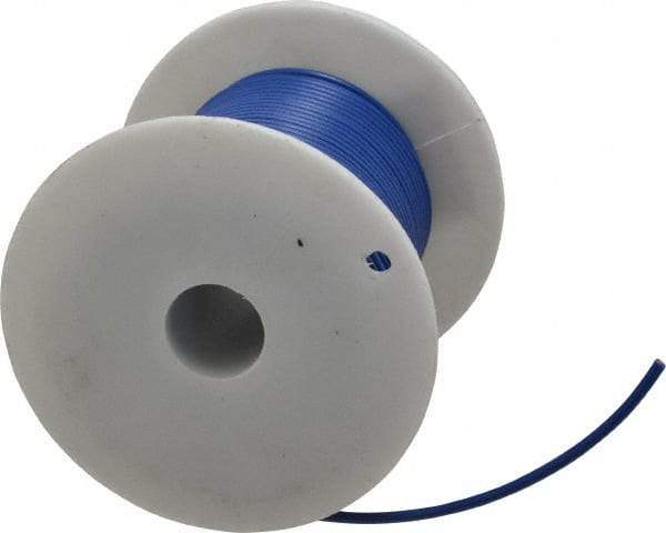Southwire - 18 Gauge Automotive Primary Wire - 100' Long, Blue - Exact Tool & Supply