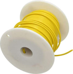 Southwire - 18 Gauge Automotive Primary Wire - 100' Long, Yellow - Exact Tool & Supply