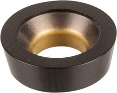Kennametal - RPGB2.51.5 Grade KCPK30 Carbide Milling Insert - TiN/TiCN/Al2O3 Finish, 0.0937" Thick, 5/16" Inscribed Circle - Exact Tool & Supply