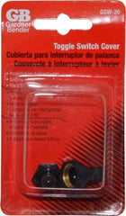 Gardner Bender - 12 Volt, Toggle Boot - 1 Switch, Black - Exact Tool & Supply