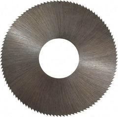 Value Collection - 1-1/2" Diam x 0.016" Blade Thickness, 1/2" Arbor Hole Diam, 110 Teeth, High Speed Steel, Jeweler's Saw - Uncoated, Keyway - Exact Tool & Supply
