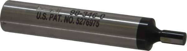 SPI - 0.2" Head Diam, 1/2" Shank, Single End, Mechanical Edge Finder - Cylindrical Contact - Exact Tool & Supply