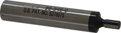 SPI - 0.2" Head Diam, 1/2" Shank, Single End, Mechanical Edge Finder - Cylindrical Contact - Exact Tool & Supply