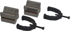 Made in USA - 1" Max Capacity, V-Block - 1-5/8" Long x 1-1/4" Wide x 1-1/4" High, Sold as Matched Pair - Exact Tool & Supply
