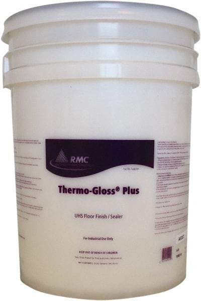 Rochester Midland Corporation - 5 Gal Pail Finish - Use on Asphalt, Linoleum, Rubber, Terrazzo, Vinyl, Vinyl Asbestos - Exact Tool & Supply