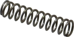 Value Collection - 0.12" OD, 0.016" Wire, 1/2" Free Length, Compression Spring - 7.01 Lb Spring Rating, Stainless Steel - Exact Tool & Supply