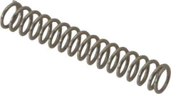 Value Collection - 0.12" OD, 0.016" Wire, 3/4" Free Length, Compression Spring - 4.51 Lb Spring Rating, Stainless Steel - Exact Tool & Supply