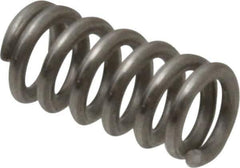 Value Collection - 0.12" OD, 0.02" Wire, 1/4" Free Length, Compression Spring - 40.33 Lb Spring Rating, Stainless Steel - Exact Tool & Supply