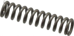 Value Collection - 0.12" OD, 0.02" Wire, 1/2" Free Length, Compression Spring - 17.41 Lb Spring Rating, Stainless Steel - Exact Tool & Supply