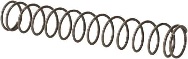 Value Collection - 0.24" OD, 0.02" Wire, 1-1/2" Free Length, Compression Spring - 1.49 Lb Spring Rating, Stainless Steel - Exact Tool & Supply