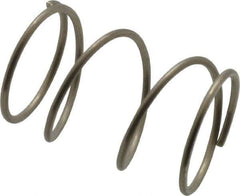Value Collection - 0.975" OD, 0.062" Wire, 1-1/2" Free Length, Compression Spring - 8.45 Lb Spring Rating, Stainless Steel - Exact Tool & Supply