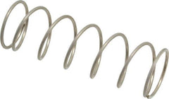 Value Collection - 0.975" OD, 0.062" Wire, 3" Free Length, Compression Spring - 4.04 Lb Spring Rating, Stainless Steel - Exact Tool & Supply