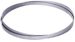 M.K. MORSE - 10 to 14 TPI, 11' 1/2" Long x 1" Wide x 0.032" Thick, Welded Band Saw Blade - Bi-Metal, Toothed Edge, Raker Tooth Set - Exact Tool & Supply