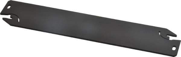 Kennametal - 1.2598" Blade Height, 0.0709" Blade Width, 5.9055" OAL, Neutral Cut, Double End Indexable Cut-Off Blade - 60mm Max Depth of Cut, A2BNSN Blade, A2 Cut-Off Series - Exact Tool & Supply