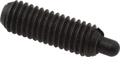 Gibraltar - M5 x 0.8, 14.5mm Thread Length, 3mm Plunger Projection, Steel Threaded Spring Plunger - 2.36mm Max Plunger Diam, 0.14 Kg Init End Force, 1.36 Kg Final End Force - Exact Tool & Supply