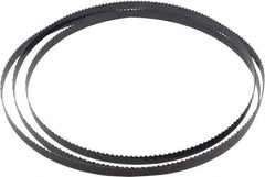 Starrett - 6 TPI, 7' 9" Long x 1/2" Wide x 0.025" Thick, Welded Band Saw Blade - Carbon Steel, Toothed Edge, Raker Tooth Set, Flexible Back, Contour Cutting - Exact Tool & Supply