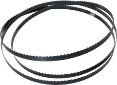 Starrett - 4 TPI, 7' 9" Long x 1/2" Wide x 0.025" Thick, Welded Band Saw Blade - Carbon Steel, Toothed Edge, Flexible Back, Contour Cutting - Exact Tool & Supply