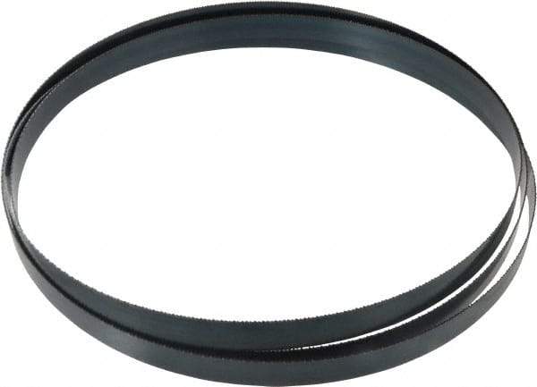 Starrett - 14 TPI, 8' 11" Long x 3/4" Wide x 0.032" Thick, Welded Band Saw Blade - Carbon Steel, Toothed Edge, Raker Tooth Set, Flexible Back, Contour Cutting - Exact Tool & Supply