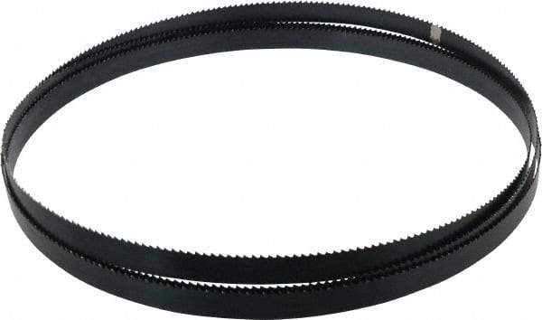 Starrett - 6 TPI, 10' 5" Long x 3/4" Wide x 0.032" Thick, Welded Band Saw Blade - Carbon Steel, Toothed Edge, Raker Tooth Set, Flexible Back, Contour Cutting - Exact Tool & Supply