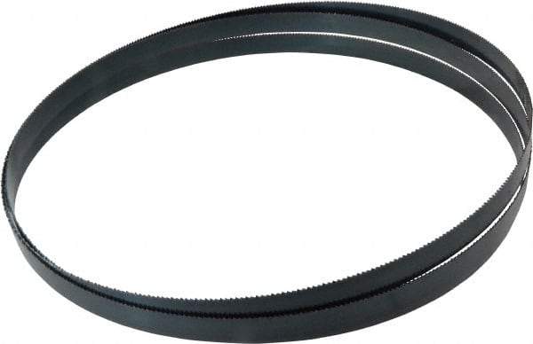 Starrett - 10 TPI, 10' 5" Long x 3/4" Wide x 0.032" Thick, Welded Band Saw Blade - Carbon Steel, Toothed Edge, Raker Tooth Set, Flexible Back, Contour Cutting - Exact Tool & Supply