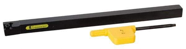 Kennametal - SCLC, Left Hand Cut, 5° Lead Angle, 20mm Shank Height x 20mm Shank Width, Neutral Rake Indexable Turning Toolholder - 125mm OAL, CC... Insert Compatibility, Series Screw-On - Exact Tool & Supply