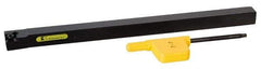 Kennametal - SCLC, Left Hand Cut, 5° Lead Angle, 20mm Shank Height x 20mm Shank Width, Neutral Rake Indexable Turning Toolholder - 125mm OAL, CC... Insert Compatibility, Series Screw-On - Exact Tool & Supply