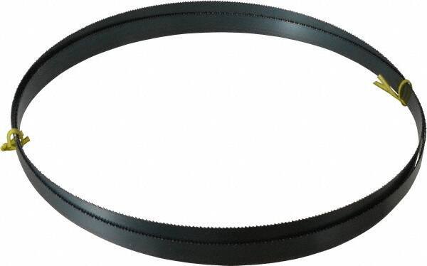 Starrett - 10 TPI, 10' 8" Long x 3/4" Wide x 0.032" Thick, Welded Band Saw Blade - Carbon Steel, Toothed Edge, Raker Tooth Set, Flexible Back, Contour Cutting - Exact Tool & Supply