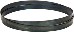Starrett - 10 TPI, 10' 8" Long x 1" Wide x 0.035" Thick, Welded Band Saw Blade - Carbon Steel, Toothed Edge, Raker Tooth Set, Flexible Back, Contour Cutting - Exact Tool & Supply