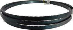 Starrett - 8 TPI, 10' 10-1/2" Long x 3/4" Wide x 0.032" Thick, Welded Band Saw Blade - Carbon Steel, Toothed Edge, Raker Tooth Set, Flexible Back, Contour Cutting - Exact Tool & Supply