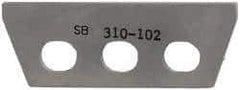 Kennametal - 1/8" Insert Width, Cutoff & Grooving Support Blade for Indexables - 1.12" Max Depth of Cut, 1/8" Blade Width - Exact Tool & Supply