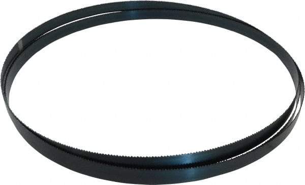 Starrett - 10 TPI, 11' 6" Long x 3/4" Wide x 0.032" Thick, Welded Band Saw Blade - Carbon Steel, Toothed Edge, Raker Tooth Set, Flexible Back, Contour Cutting - Exact Tool & Supply