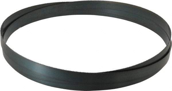 Starrett - 10 TPI, 11' 6" Long x 1" Wide x 0.035" Thick, Welded Band Saw Blade - Carbon Steel, Toothed Edge, Raker Tooth Set, Flexible Back, Contour Cutting - Exact Tool & Supply