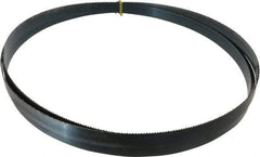 Starrett - 8 TPI, 12' 6" Long x 1" Wide x 0.035" Thick, Welded Band Saw Blade - Carbon Steel, Toothed Edge, Raker Tooth Set, Flexible Back, Contour Cutting - Exact Tool & Supply