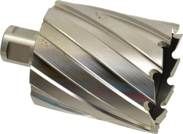 Hougen - 2-3/16" Diam x 2" Deep High Speed Steel Annular Cutter - Exact Tool & Supply