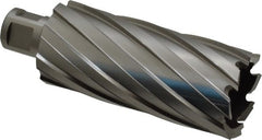 Hougen - 1-1/2" Diam x 3" Deep High Speed Steel Annular Cutter - Exact Tool & Supply