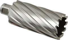 Hougen - 1-11/16" Diam x 3" Deep High Speed Steel Annular Cutter - Exact Tool & Supply