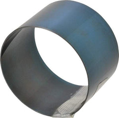 Value Collection - 0.003 Inch Thick x 2 Inch Wide x 7 Ft. Long, Spring Steel Coil - 1095 Blue Tempered Steel - Exact Tool & Supply