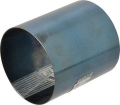 Value Collection - 0.003 Inch Thick x 3 Inch Wide x 5 Ft. Long, Spring Steel Coil - 1095 Blue Tempered Steel - Exact Tool & Supply